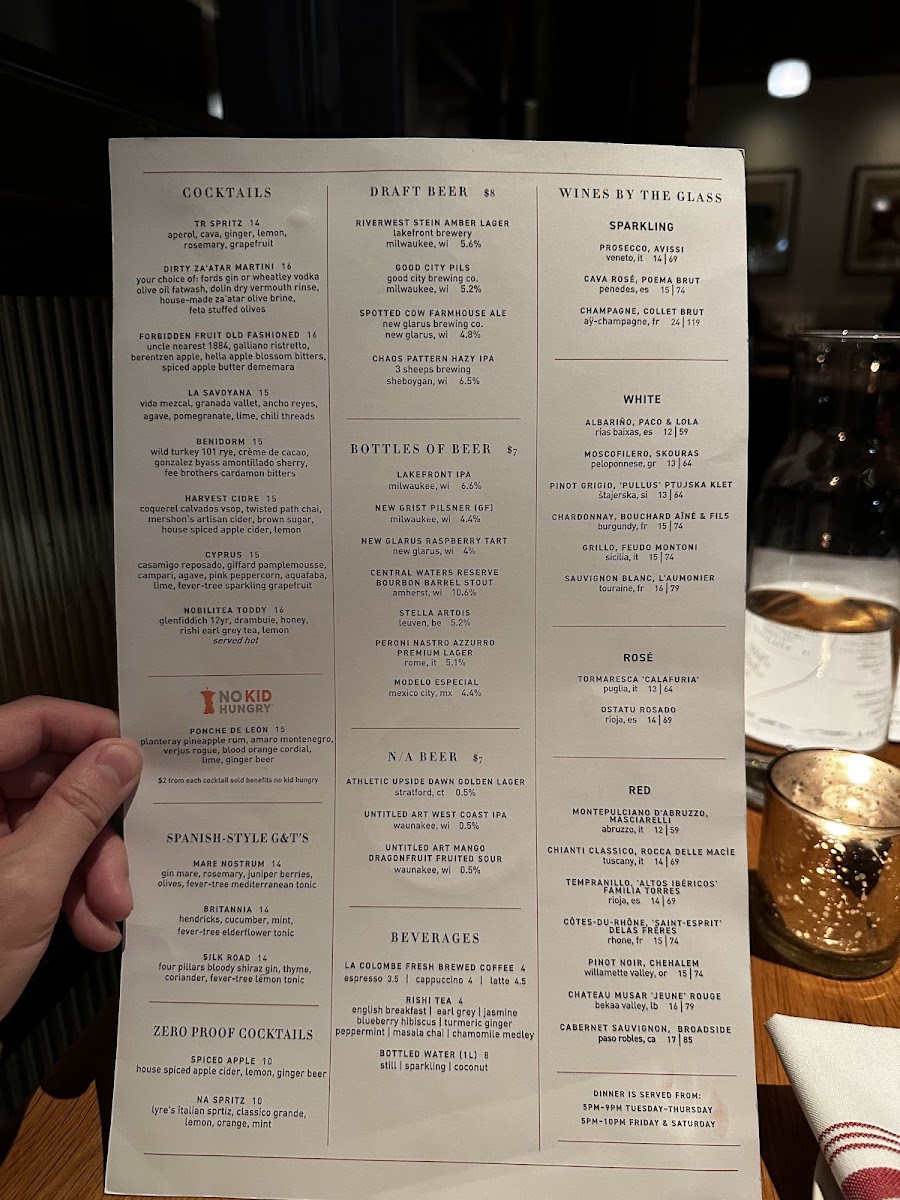 Tre Rivali Menu - Image 5