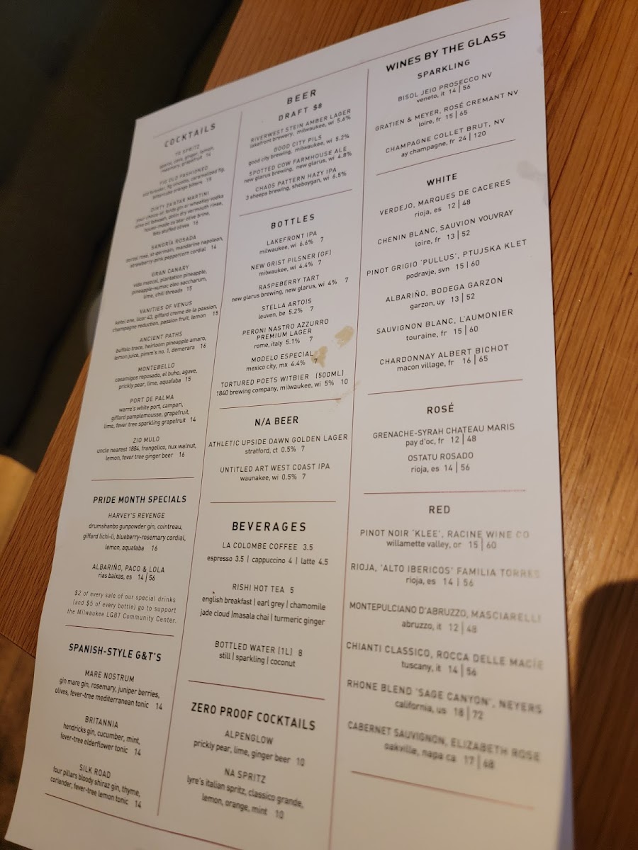 Tre Rivali Menu - Image 6